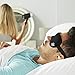 Bedtime Bliss Luxury Sleeping Eye Mask for Men & Women. Our Sleep Masks are Adjustable, Contoured & Comfortable for Full Blackout - Includes Carry Pouch and Ear Plugs - Black