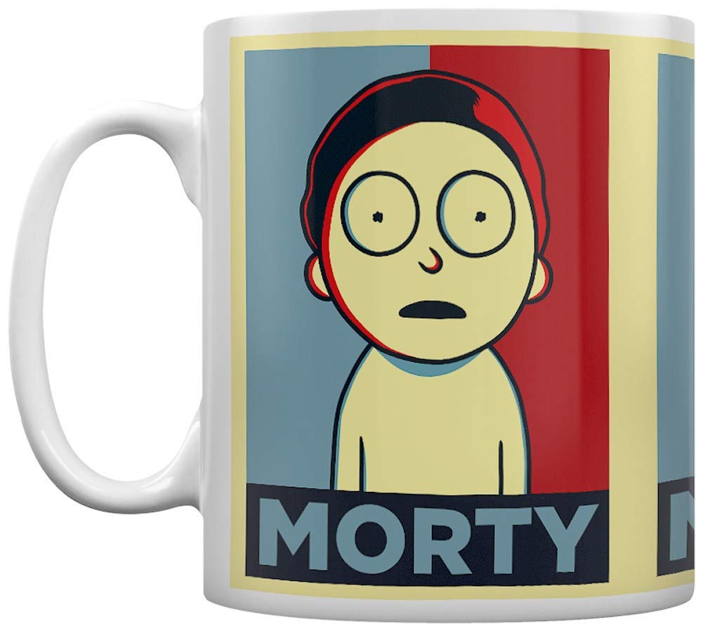 Pyramid International Rick and Morty (Morty Campaign) - 10Oz / 315Ml Ceramic Mug - One Size