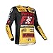 Fox Racing 180 Czar Kids Off-Road Motorcycle Jersey - Black/Yellow/Medium