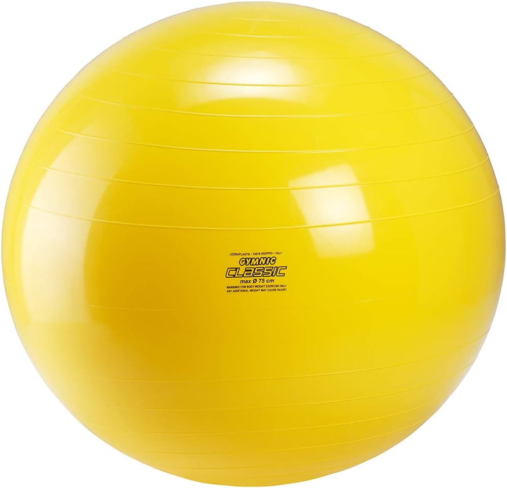 Gymnic / Classic 30 Fitness Ball, Yellow by Gymnic: Amazon.es ...