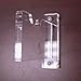 SAFTGARD SUPPLIES Deluxe Acrylic Horizontal Bat Wall Mount Holder Bracket