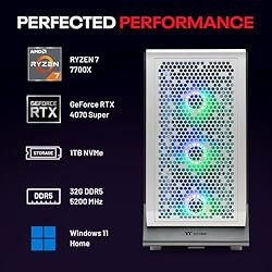 Skytech Omega Gaming PC, Ryzen 7 7700X 4.5 GHz, RTX