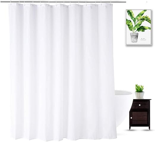 Amazon Com Wellcolor Extra Wide Shower Curtain Liner 84 X 72 Inch