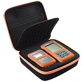 PAIYULE Hard Case Compatible for ThermoPro TP-08S/TP07 Wireless Remote Digital Cooking Food Meat Thermometer with Shockproof Layer