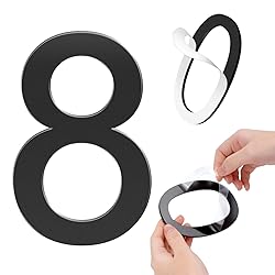 3 Inch House Numbers Self-adhesive House Number