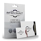 14 x RFID Blocking Sleeves - RFID Sleeve Set (12 RFID Credit Card Sleeves & 2 Passport RFID Sleeves) Identity Theft Protection for Men and Women - Fits in Your Wallet or Purse For Easy Use