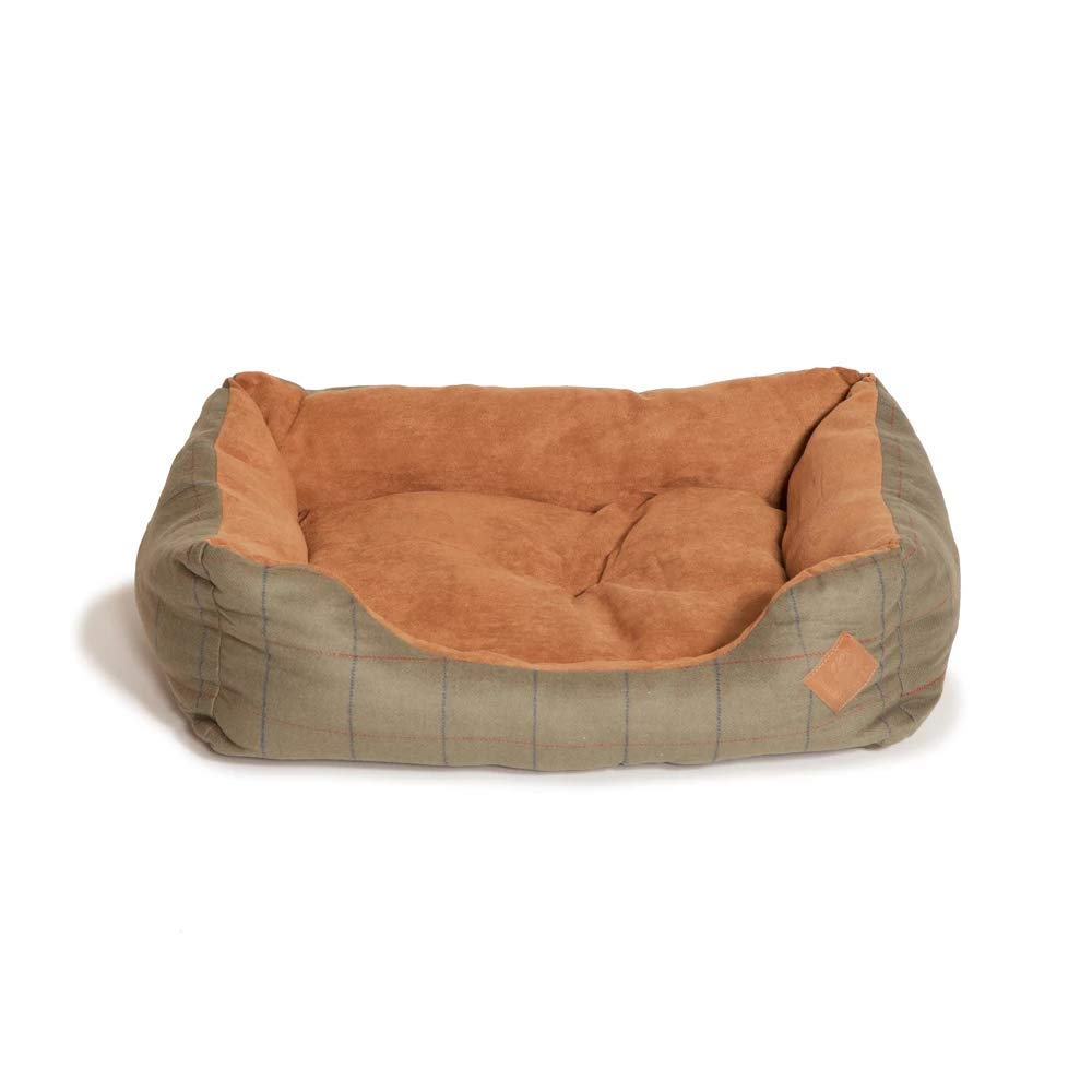 Danish Design Hunter Tweed Snuggle Bed 23", Green
