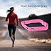 Chest Strap, Sport Wireless Heart Rate Monitor Adjustable Chest Belt Band for Polar Wahoo Garmin - Pink