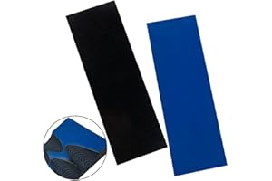 Cool Hand 2 pcs G10 Knife Handle Scales Slabs Custom DIY Tool Material for Knives Making Blanks Blades, Blue/Black, KHM-G10-8