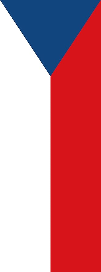 Magflags Bandera Republica Checa Bandera Vertical 6m 400x150cm Amazon Es Jardin
