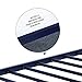 PrimaSleep 14 Inch Tall Simple & Sturdy Steel Slat Metal Bed Frame/Non Slip/Ample Storage Space, Twin XL