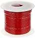 Remington Industries 18UL1007SLDRED UL1007 18 AWG Gauge Solid Hook-Up Wire, 300V, 0.0403