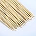 Sturdy Natural Bamboo Skewers for BBQ, Fruit, Cocktail, Kabob,Barbecue,Kitchen, Crafting and Party (6 Inch, 200 piece)