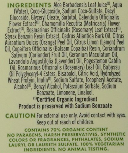 AVALON ORGANICS SHAMPOO ROSEMARY, 11 OZ