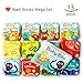 Baby Bath Books Mega Set (Pack of 13 Books) - Educational Waterproof Baby Bathtime Plastic Books for Bath Tub with Animals, Colors, Numbers and ABC Letters - Learning Toy Books for Babies and Toddlers
