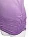 WT989 Womens 3/4 Sleeve Ombre Dolman Top XXL Lilac