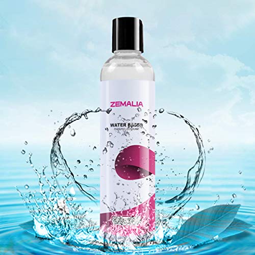 ZEMALIA Water Based Personal Lubricant 8 oz Lube for Women Men and