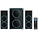 Arion Legacy Deep Sonar 550 Extreme Clarity Large Size 2.1 PC Speakers with Dual Subwoofers and Control Box Connects TV, Headphone, Microphone and Charges USB Devices