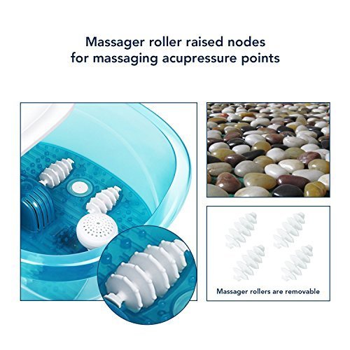 MaxKare Foot Spa/Bath Massagers With Heater Temperature Control Bubble