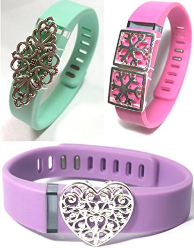 all4fit Fashion Wristband for Fitbit Flex with Clasp Wireless Activity-Fitness Band Bling Accessory- Dress Outfit.
