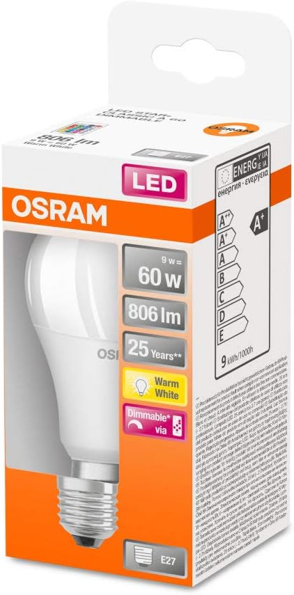 OSRAM Pack of 4 x LED lamp, Frosted, Set of 4 Lamps - Image 4