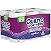 Quilted Northern Ultra Plush Bath Tissue, Soft and Absorbent, Flushable and Septic Safe, 3-ply White, 12 Jumbo Rolls