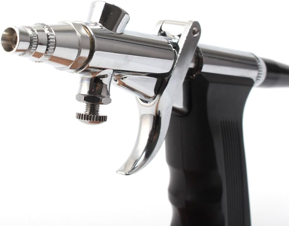 Dual-Action Airbrush Pen Spray Gun Precision Trigger Style Gravity-Feed Airbrush Set 3 Tip Set (0.3mm 0.5mm 0.8mm): Home & Kitchen