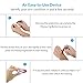 ARCHEER Skin Care Moisture Analyzer Tester, Digital Skin Sensor Tester Pen Facial Moisture Water Oil Monitor Tracker with LCD Display for Beauty Salon Spa Home Traveling