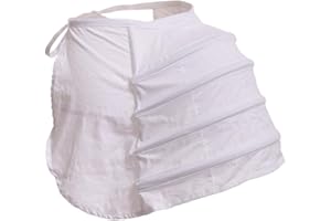 GRACEART Women's Victorian Bustle Hoop Skirt Crinoline Cage Pannier