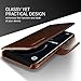 Galaxy S8 Case :: VRS x LUMION :: Drop Protection Cover :: Classy Slim Leather Wallet:: ID Credit Card Slot Holder for Samsung Galaxy S8 (Layered Dandy - Dark Brown)