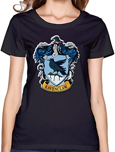 Texhood Women's Harry Potter Ravenclaw Black T Shirt SizeXXLO-Neck