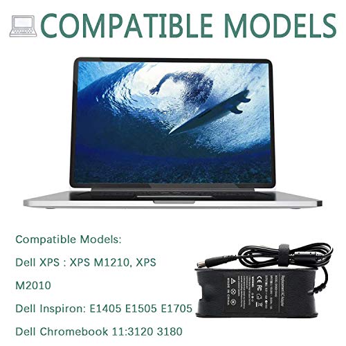 90W 65W Caricabatterie Compatibile Con Dell Latitude E7450 E7470 E5470 5480 7480 7490 5490 3550 3560 E6430 E7240 E7440 7280 3580 Caricatore Alimentatore Per Computer Portatile - Foto 3