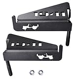 Yescom 1 Pair Exterior Door Hinge Front Foot Peg Rest Pedal for 2007-2016 Jeep Wrangler JK 1941