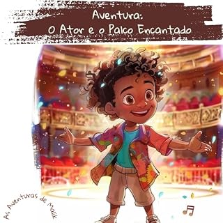 Livro O Ator e o Palco Encantado (As Aventuras de Malik)