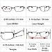 Reading Glasses _ Best 3 Pack Gray for Men and Women _ Have a Stylish Look and Crystal Clear Vision When You Need It! _ Comfort Flex Arms & Dura-Tight Screws _ 100% Guarantee +1.25