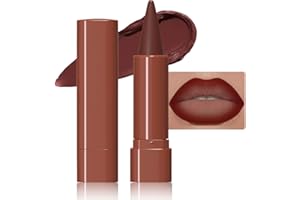 FeiCuiYun 2-in-1 Gradient Lip Liner and Lipstick Lip Combo Set, Matte Lipstick Crayon Lip Liner pencil, High Pigmented Long Lasting Waterproof Smudge Proof Lip Liner (08#Wine, 1 Count (Pack of 1))