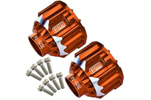 Aluminum 7075-T6 Front + Rear Differential Case for Traxxas 1:5 X Maxx 6S / X Maxx 8S / XRT 8S / 1:6 Sand Car 8S Upgrades - O