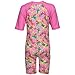 TFJH E Girls Swimsuit UPF 50+ UV One Piece Swimwear Little Watermelon 7-8 Years