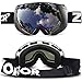 ZIONOR Lagopus X1 Snow Snowboard Ski Goggles with Detachable Extra-large Lens and Wide Angle Double-layer Lens Anti-fog Big Spherical Ski Goggle