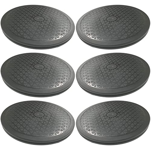 Gerrii 6 Pcs 10 Inch Lazy Susan Turntables Plastic