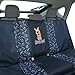 BDK Scooby Doo Waterproof Car Seat Cover for Dog, Bench Seat– Heavy Duty Black Oxford Automotive Rear Bench Back Seat Cover for Pets,Interior Covers for Auto Truck Van SUV