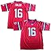 The Replacements #16 Shane Falco Washington Sentinels Movie Football Jersey Red