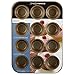 Simply Calphalon Nonstick Bakeware, Cupcake/Muffin Pan, 12-cup