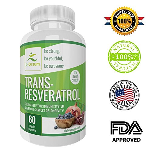 Trans Resveratrol with Vitamin C, Quercetin, Red Wine Extract