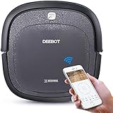 ECOVACS Slim Neo Robot Vacuum Cleaner with Compact Design, Sensor Navigation for Pet Hair, Fur, Allergens, Thin Carpet, Hardwood and Tile Floors