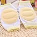 FlyingP 4Pairs Baby Knee Pads for Crawling Cute Breathable Adjustable Elastic Baby Kneepads Knee Elbow Pads Crawling Safety Protector Indoor Outdoor Use 9 to 24 Months Unisex Infant Toddler