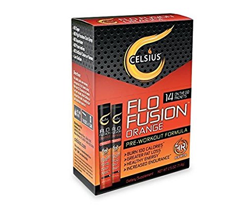 Celsius Outrageous Orange Packet, 7-Count