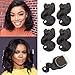 Selina Brazilian Hair Body Wave 4 Bundles With Closure Unprocessed Virgin Human Hair Bundles With Lace Closure 4x4 Free Part Natural Black (8