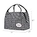 Aosbos Lunch Bags for Women Lunch Box for Girls Kids Insulated Lunch Cooler Bag Lunchbox Adult Lunch Tote Bag Food Meal Prep Bag Bento Box Carrying Bag Work School Picnic (Polka Dots)