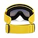 Gonex Kids Ski Goggles Anti Fog Snow Board Goggoles for Youth Children Toddler (Yellow)